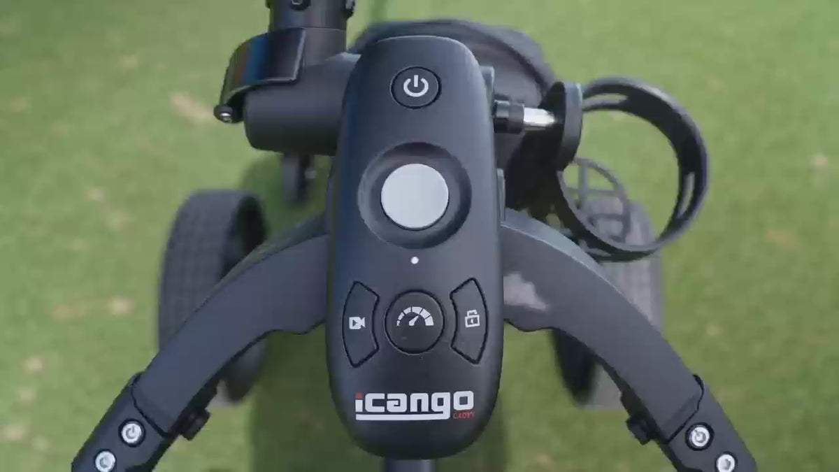Golfvan Electric Golf Push Cart | Remote Control Caddy with Lithium Battery